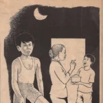 Ilustrasi carpon Baju Lebaran dina majalah Mangle No. 1493